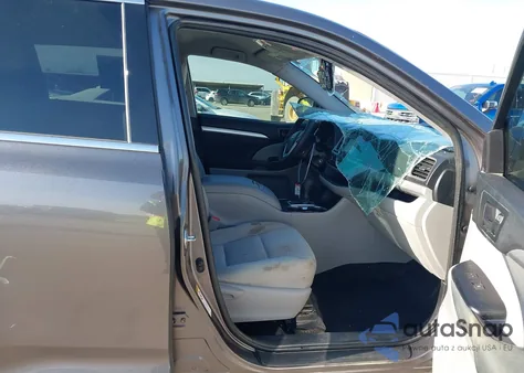 2019 Toyota Highlander Le from USA, damaged, VIN 5TDZARFH7KS050707